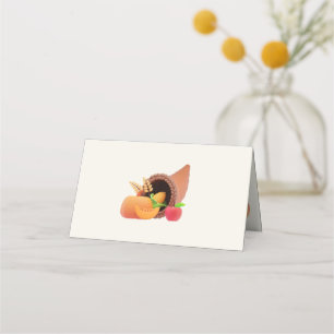 Thanksgiving Turkey Bird Place Card