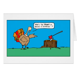 Cartoon Turkey Cards | Zazzle
