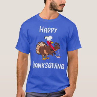 Thanksgiving Turkey Chef 2 T-Shirt