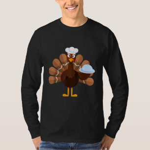 Thanksgiving   Turkey Chef T-Shirt