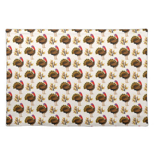 Thanksgiving Turkey  Cloth Placemat