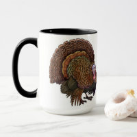 Thanksgiving Turkey Coffee Cup (Mug)