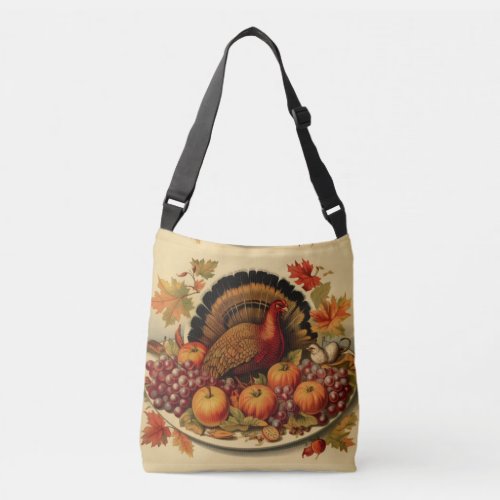 Thanksgiving Turkey  Crossbody Bag