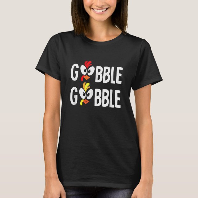 Thanksgiving Turkey Day Womens Mens Youth Fall Tha T-Shirt (Front)