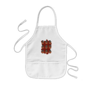 Thanksgiving Turkey Face Emoji Gift Kids' Apron