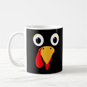 Thanksgiving Turkey Face Matching Family Costume G Coffee Mug
