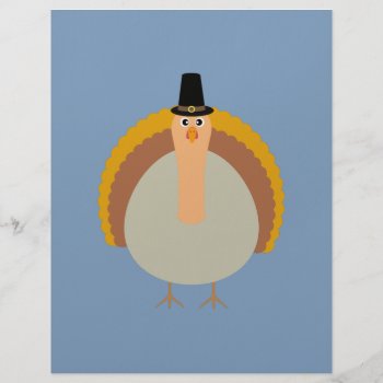 Thanksgiving Turkey Flyer by i_love_cotton at Zazzle