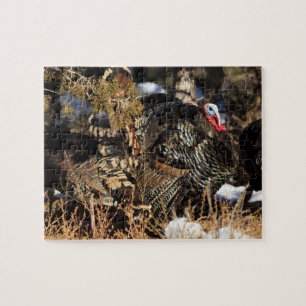Thanksgiving Turkey Forest Jigsaw Puzzle