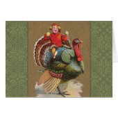 Thanksgiving Turkey Funny Children (Front Horizontal)