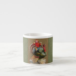 Thanksgiving Turkey Funny Children Espresso Cup