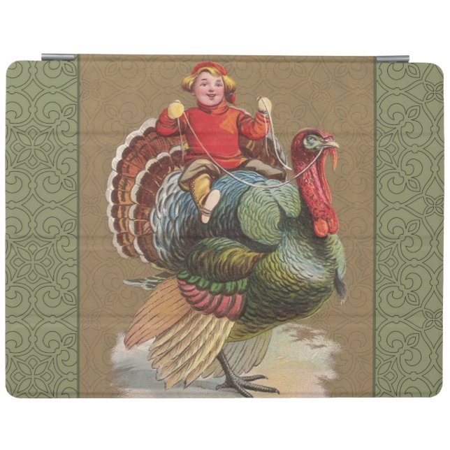 Thanksgiving Turkey Funny Children iPad Smart Cover (Horizontal)
