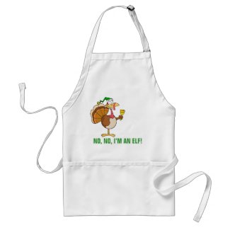 Thanksgiving Turkey Funny Disguise for Christmas Apron