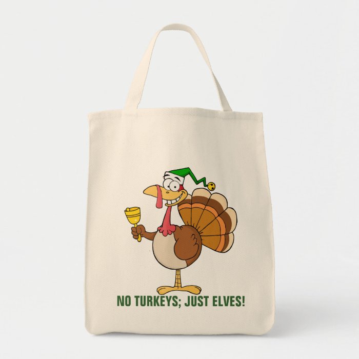 Thanksgiving Turkey Funny Disguise for Christmas Bag