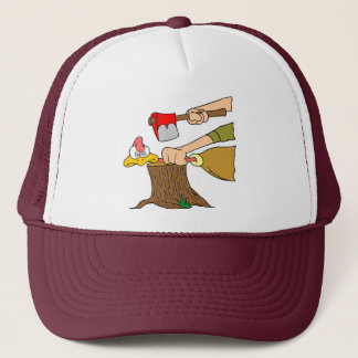 Thanksgiving turkey getting the axe trucker hat