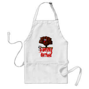 Thanksgiving Turkey - In EVERYTHING Give Thanks Adult Apron