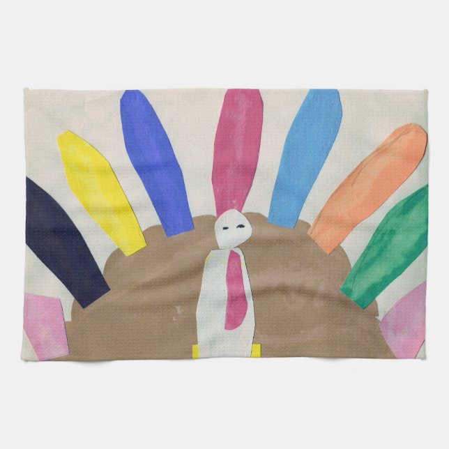 Thanksgiving Turkey Kitchen Towel (Horizontal)