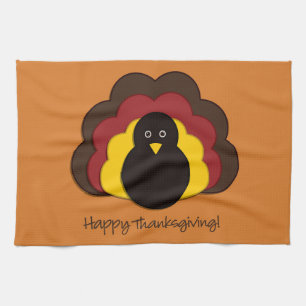 Thanksgiving turkey kitchen towel