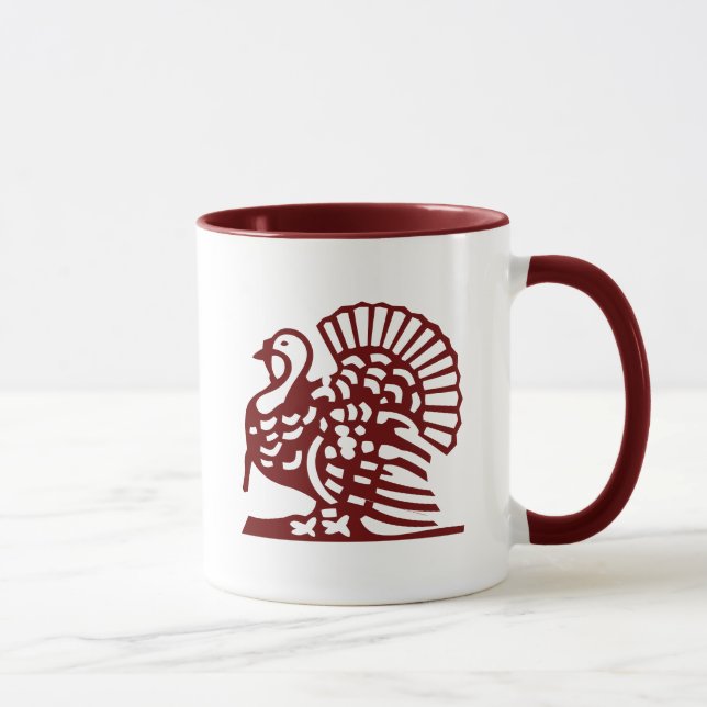 Thanksgiving Turkey Mug (Right)
