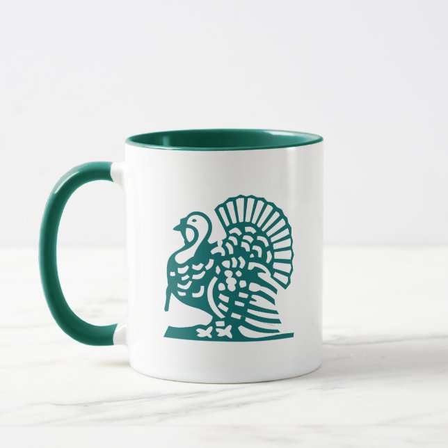 Thanksgiving Turkey Mug (Left)