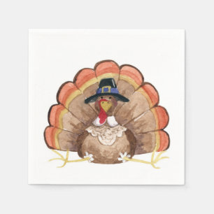 Thanksgiving Turkey Napkins