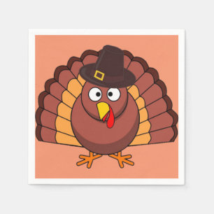 Thanksgiving Turkey Napkins