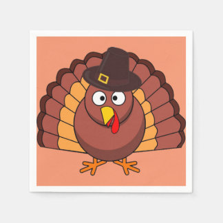 Thanksgiving Turkey Napkins