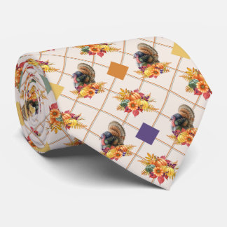 Thanksgiving Turkey Neck Tie