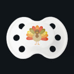 Thanksgiving Turkey Pacifier<br><div class="desc">Super cute Thanksgiving Turkey Pacifier.</div>