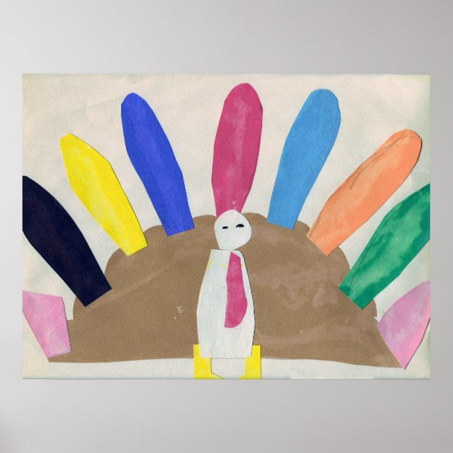 Thanksgiving Turkey Poster (Front)