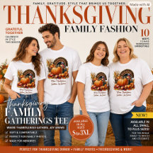 Thanksgiving Turkey Pumpkin Autumn Fashion