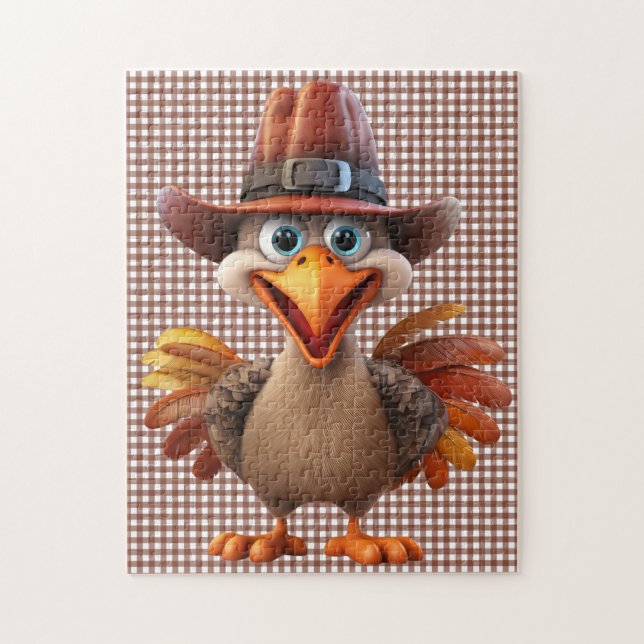 Thanksgiving Turkey Puzzle (Vertical)