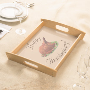 Thanksgiving Turkey Serving Tray