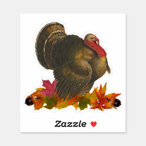 Thanksgiving Turkey Sticker