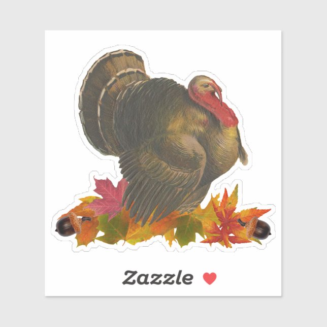 Thanksgiving Turkey Sticker (Sheet)