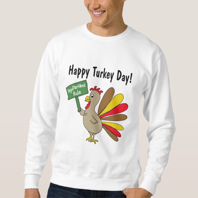 Thanksgiving Turkey Sweatshirt (Front)