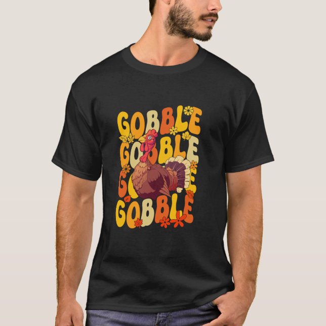 Thanksgiving Turkey T Shirt (Front)