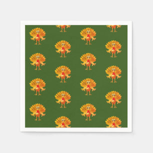 thanksgiving turkey,Thanksgiving Day Napkins
