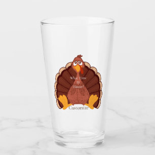 Thanksgiving Turkey Thunder_Cove Glass