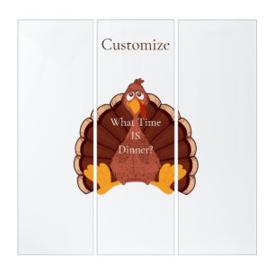 Thanksgiving Turkey Thunder_Cove   Triptych