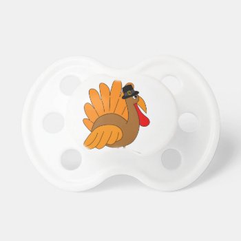 Thanksgiving Turkey - Transparent Pacifier by Moma_Art_Shop at Zazzle
