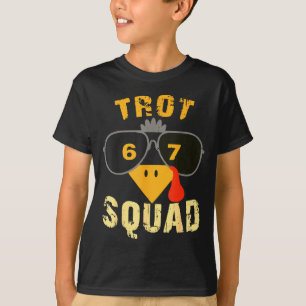 Thanksgiving Turkey Trot Squad 2025 Trot Race Wome T-Shirt
