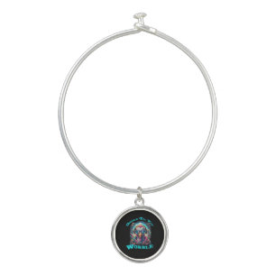 Thanksgiving Turkey Wobble Bangle Bracelet
