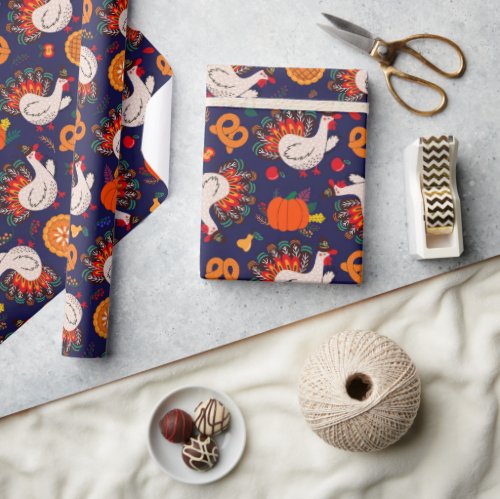 Thanksgiving Turkey  Wrapping Paper