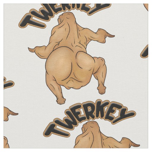 Thanksgiving Twerkey Fabric