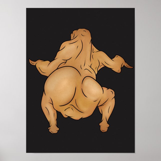 Thanksgiving Twerkey Poster (Front)