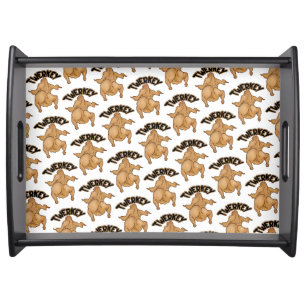 Thanksgiving Twerkey Serving Tray