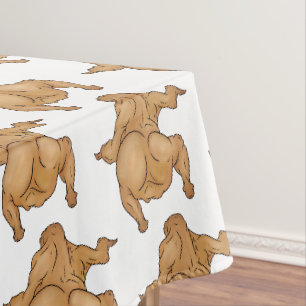 Thanksgiving Twerkey Tablecloth
