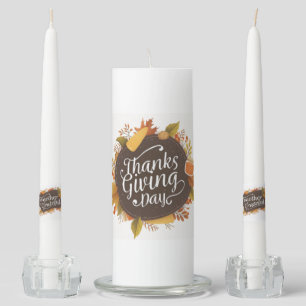Thanksgiving Unity Candle Set