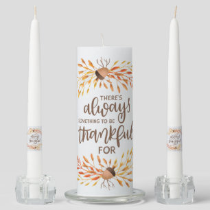 Thanksgiving Unity Candle Set