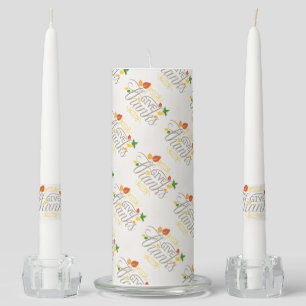 Thanksgiving Unity Candle Set/Give Thanks